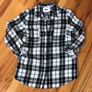 Old navy plaid top